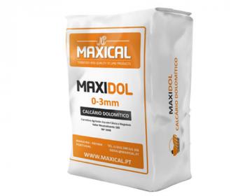 Maxidol - Calcário Rico em Cálcio e Magnésio 0-3mm